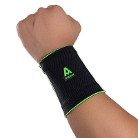 安格耐特F5112，针织护腕（1/90/180）黑色学生羽毛球篮球运动手部保护具