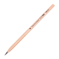 得力58117，HB原木学生儿童绘画素描书写环保筒装铅笔(原木色）
