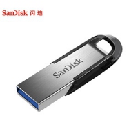 闪迪(SanDisk)64GB USB3.0 U盘 CZ73酷铄 银色 读速15...