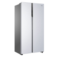 海尔冰箱 对开门大容量528升风冷无霜超薄家用变频两开双开门白色薄款嵌入式电冰箱...