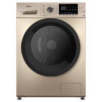 美的 (Midea)洗衣机全自动滚筒洗衣机 10公斤kg 单洗MG100-145...