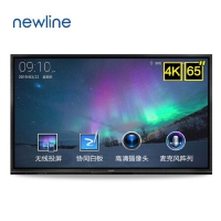 鸿合newline 会议平板TT-6519VNC 65英寸锐系列4K视频会议平台...