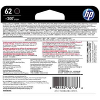 HP/惠普 喷墨盒  62黑色墨盒