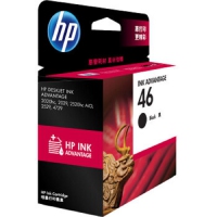 惠普/HP  46黑色墨盒 适用hp deskjet 2020hc/2520hc/2529/2029/4729打印机