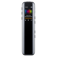 Newsmy纽曼 新款纽曼录音笔D18高清远距降噪语音转文字 黑色 尊享版 8GB