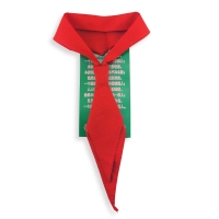 拉链红领巾/拉得易红领巾/套头式红领巾/免系红领巾/小学生红领巾