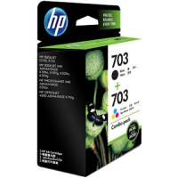 惠普/HP  703黑彩套装墨盒（适用DJ F735 D730 K109a/g K209a/g Photosmart K510a）