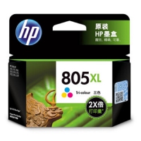 惠普/HP  805XL大容量彩色墨盒 适用hp deskjet 1210/1212/2330/2332/2720/2729/2722打印机