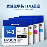 爱普生（EPSON）T1434 原装黄色墨盒 (适用WF-3011/7511/7521/7018/ME960FWD/900WD/85ND机型)